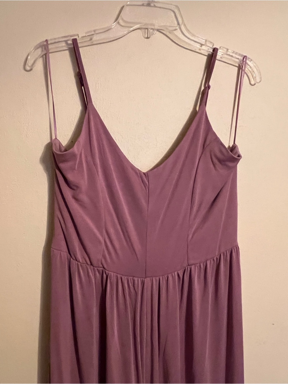 Mystree Mauve  Spaghetti Strap Maxi Jumpsuit